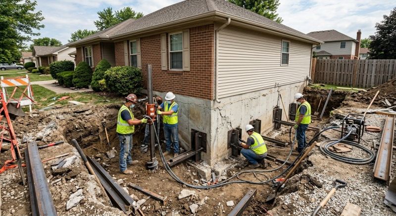 Foundation Structural Repair in Columbus, OH