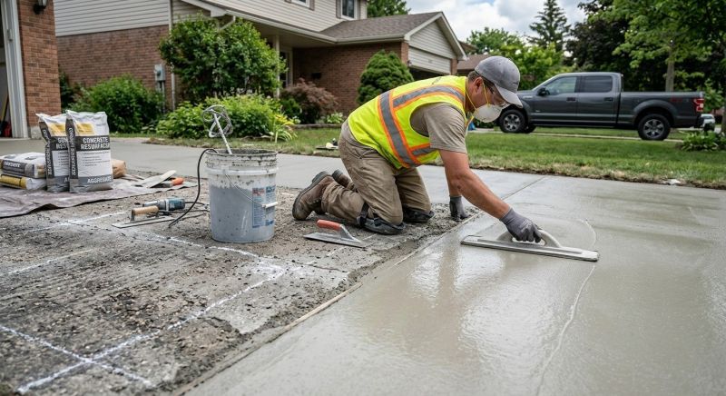 Cement Resurfacing in Des Moines, IA